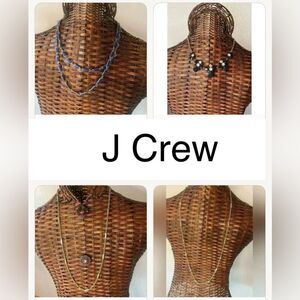 J. Crew vintage necklace lot 4 pieces